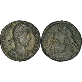 Rome - Maiorina Réduite - Constance Ii - Cavalier À Terre - Cyzique (Smka) - Qualite - Ric.92 - 24-358