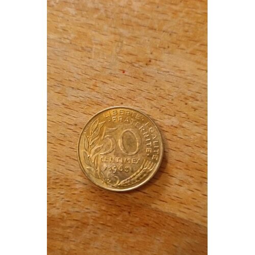 50 Centimes Franc 1963