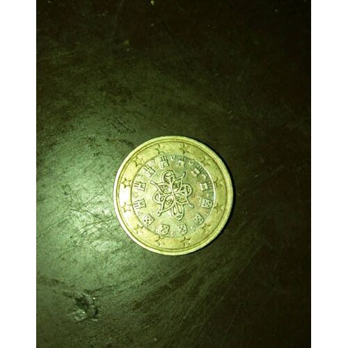Vente De Monnaies. Pièce D'1 Euro Portugal 2002 .