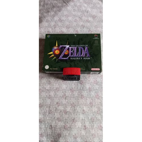 Jeu The Legend Of Zelda Majora¿S Mask Nintendo 64 100% Original + Expansion Pak