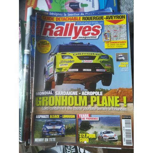 Rallyes Magazine 174 De 2007 Alsace,Provence