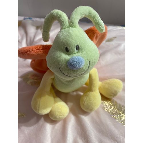 Doudou Abeille Kiabi Ailes Orange