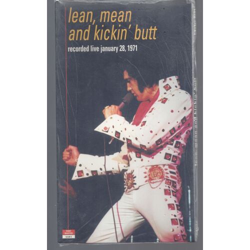 Elvis Presley Lean Mean And Kickin Butt 28/01/1971 Ms Long Digipack 1 Cd Disc Original 18 Tracks Label Fort Baxter Édition Limitée 500 Ex Sortie 1996 Soundboard Recording
