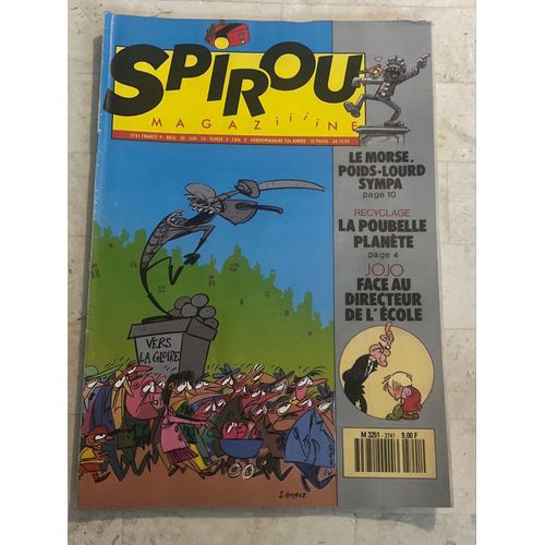 Spirou Magazine N°2.741 - 52e Année - Spirou & Fantasio | Le Trio Jabadao | Jojo | Morgane Angel | 
