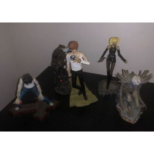 5 Figurines Death Note Collection Complete Manga