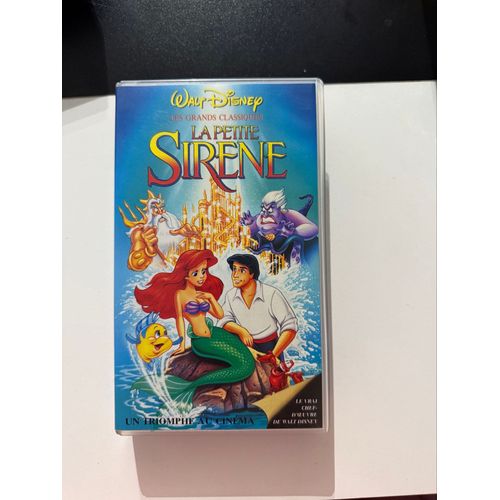 Cassette Vhs La Petite Sirène - Les Grands Classiques Rare