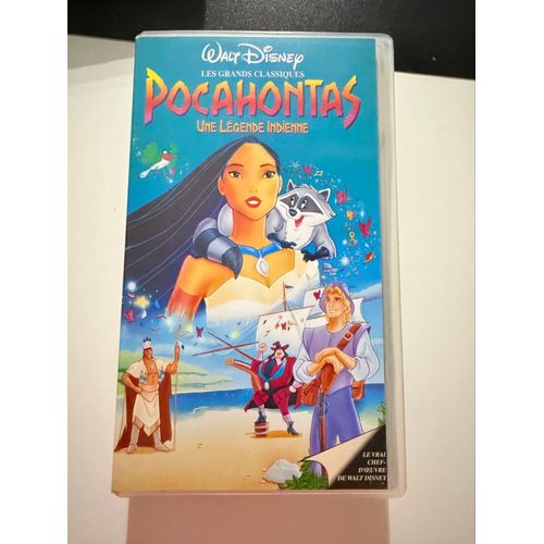 Cassette Vhs Disney Pocahontas Une Légende Indienne - Les Grands Classiques Rare 