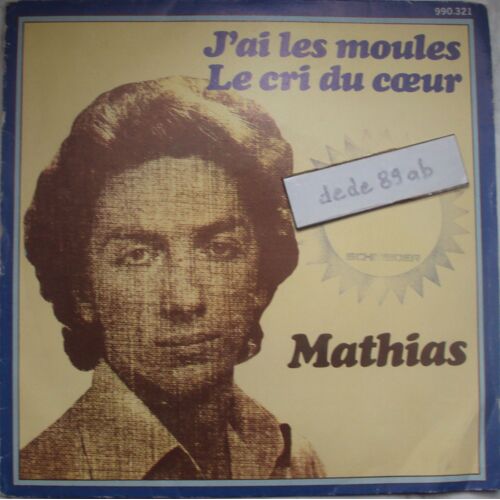 Mathias - J'ai Les Moules . Le Cri Du Coeur .