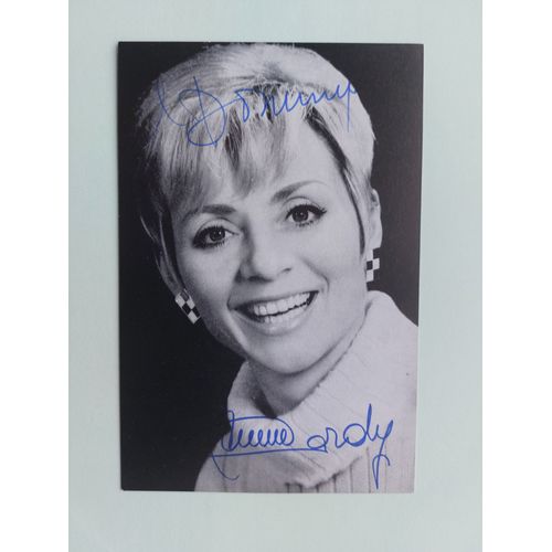 Photo Dédicacée Annie Cordy