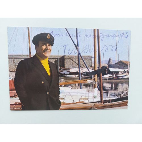 Photo Dédicacée Tino Rossi