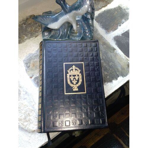 Pierre-Paul Dubuisson : « Armorial Des Principales Maisons Et Familles Du Royaume » *** Éditions D'art Jean De Bonnot ** 1987 ** Reliure Plein Cuir ** Histoire De France * Héraldique
