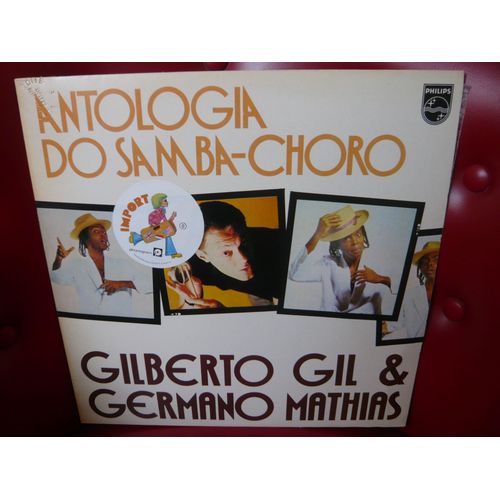 Gilberto Gil Et Germano Mathias Antologia Do Samba Vinyl
