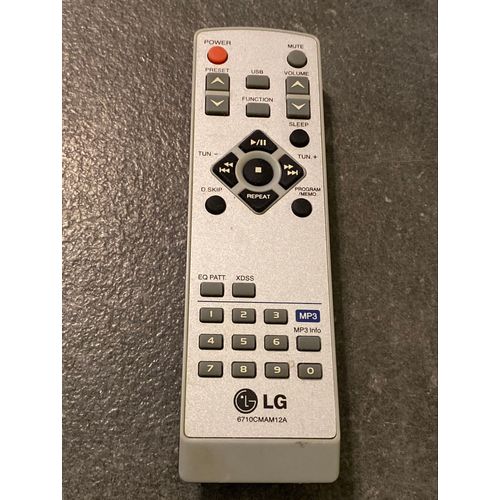 Telecommande d origine LG 6710CMAM12A