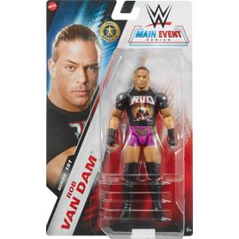 Wwe Rob Van Dam Rvd Main Event Mattel Basique Séries 151 Figurine Articulée Catch