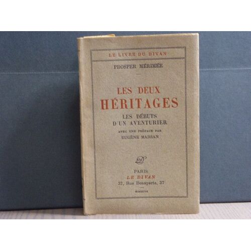 Les Deux Héritages. Les Débuts D'un Aven