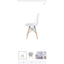 Lot De 4 Chaises Scandinaves
