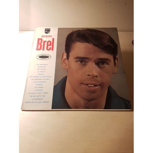 Jacques Brel - Jacques Brel À L'olympia [Pressage B.I.E.M.]