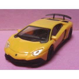 Lamborghini Aventador Lp 750-4 Superveloce - 1/43 - Jaune - Série Fast Road - Réf Xd-1712 - Mondo Motors-Mondo Motors