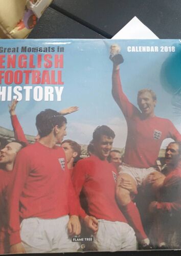 Calendar 2018 English Football History