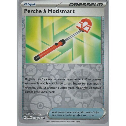 Carte Pokémon - Perche À Motismart - 127/131 - Reverse - Ev8,5 Evolutions Prismatiques