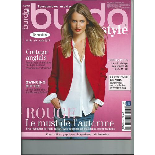 Magazine Burda Style N° 164
