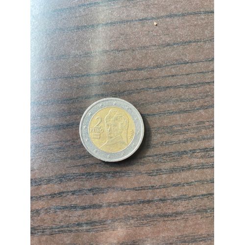 Pièce 2 Euro Rare Bertha Von Suttner Autriche 2002