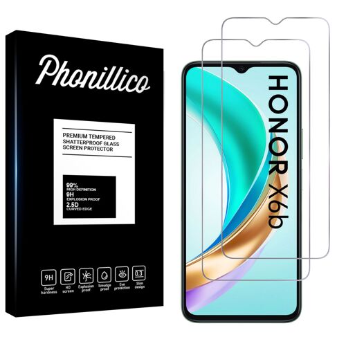Verre Trempé pour Honor X6b [Pack 2] Film Vitre Protection Ecran Phonillico®