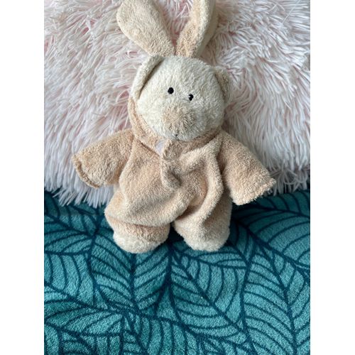 Doudou Peluche Ours Nicotoy Capuche Petit Model