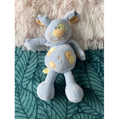 Doudou Peluche Chien Kiabi Grelot