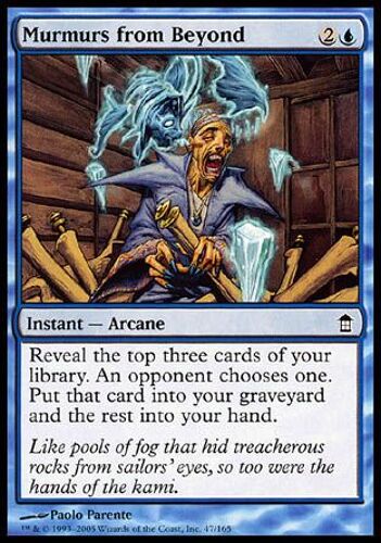 Murmurs From Beyond Saviors Of Kamigawa Mtg Vo