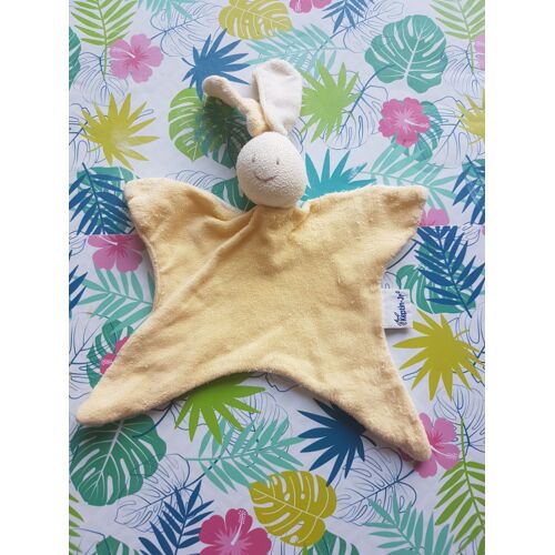 Doudou Lapin Keptin Jr Plat Orange