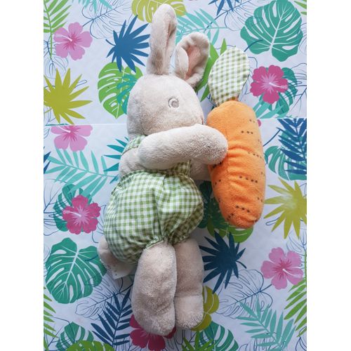 Peluche Doudou Lapin Ikea Carotte Grelot