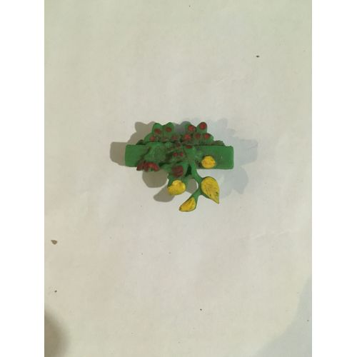 Accessoires Pour Maison Schtroumpfs Schleich 1980 Balcon Avec Fleurs Seul