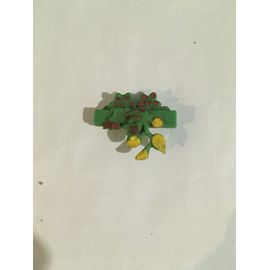 Accessoires Pour Maison Schtroumpfs Schleich 1980 Balcon Avec Fleurs Seul