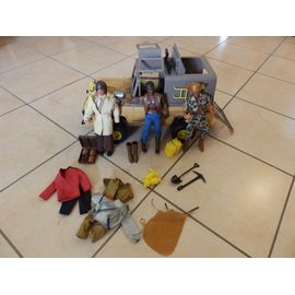 Véhicule Truck Safari Big Jim Et Lot De Figurines Avec De Nombreux Accessoires