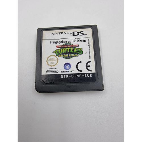 Jeu Nintendo Ds Teenage Mutant Ninja Turtles Arcade Attack En Loose