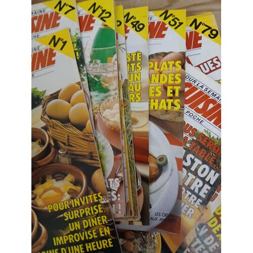 Guide Cuisine - Journal De 1983 À 1990 - 42 Numéros