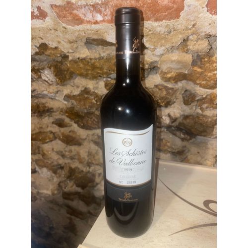 Vin Languedoc - Collioure - 2019 - Terres Des Templiers Les Schistes