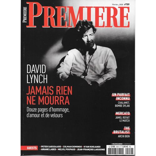 Premiere Le Magazine Du Cinema N°559 Fevrier 2025