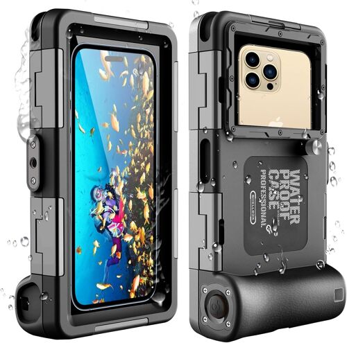 Waterproof Smartphone Case Ipx8 Waterproof Phone Pouch Compatible With Iphone 16 16 Pro 15 14 13 16 Pro Max Samsung S23 S22 Xiaomi 13 12 Redmi Note 12 11 Pro