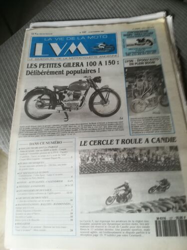 La Vie De La Moto 127 De 1993 Gilera 100 A 150
