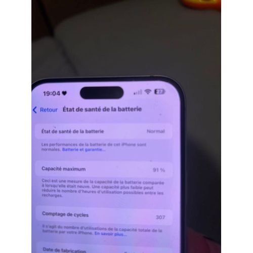 Vend Iphone 15plus Bleu