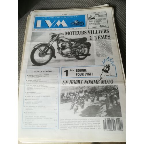 La Vie De La Moto 89/4 Les Moteurs Villiers
