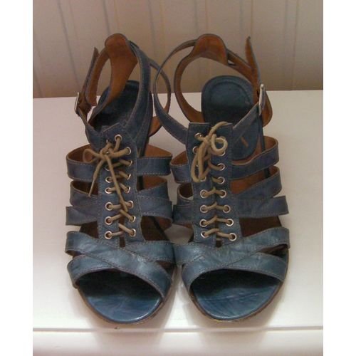 Sandales Bleues Karston - Taille 38,5
