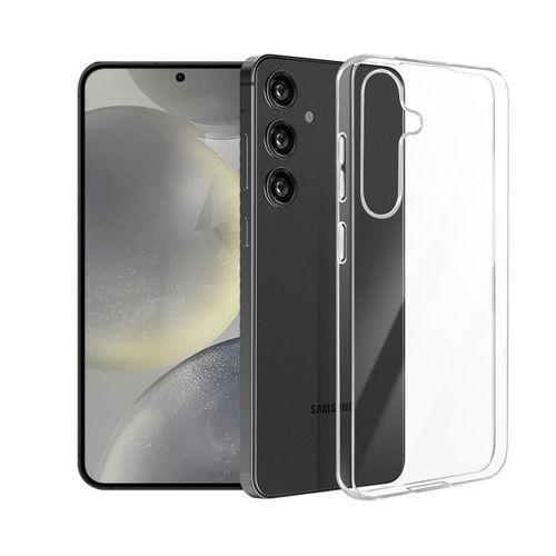 Coque de protection transparente souple silicone pour Samsung Galaxy S24 5G SM-S902B 6.2" - Visiodirect -