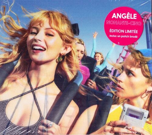 Cd Album Angele "Nonante-Cinq " 12 Titres 2021, Boitier En Édition Digipak Collector Lenticulaire Et Inclus Un Patch Brodé ,Édition Limitée