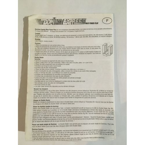Notice Domino Express Maxi Power Plus Goliath