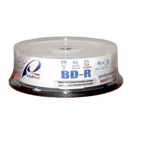 25 Blu-ray BD-R Rodisc