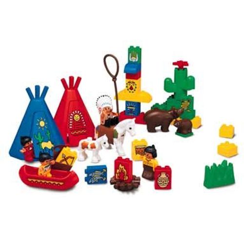 LEGO DUPLO 2436 le camp des indiens