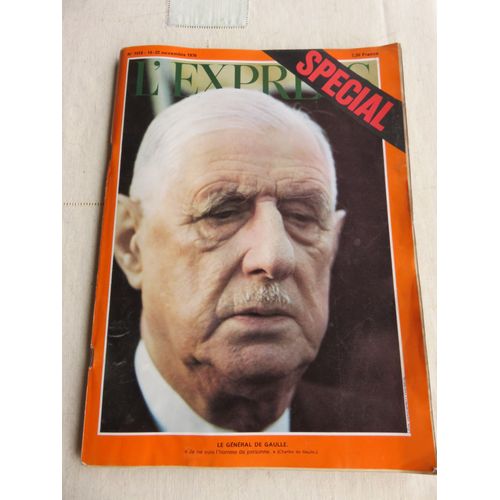 L'express N°1010 Du 16 Au 22 Novembre 1970